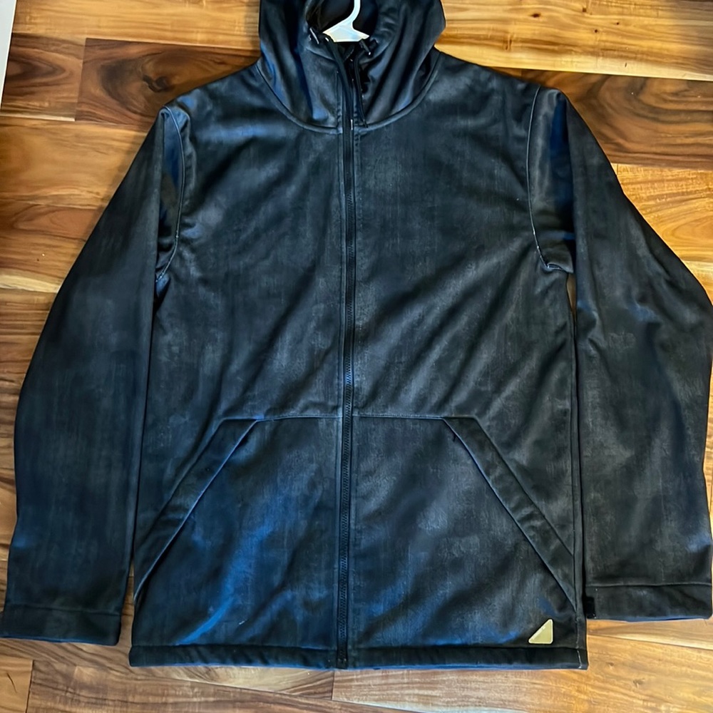 Quicksilver spring jacket silver large